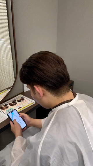 カラー メンズ Ayaka 福岡美容師のヘアスタイル