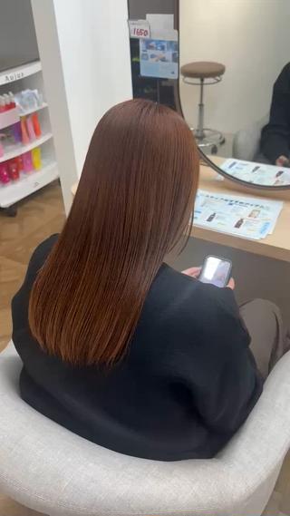 ロング カラー Ayaka 福岡美容師のヘアスタイル