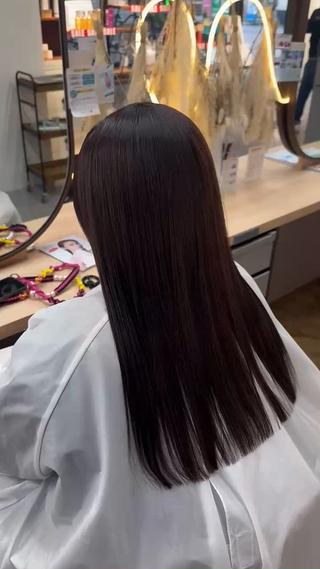 ロング カラー Ayaka 福岡美容師のヘアスタイル