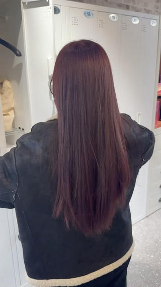 ロング カラー Ayaka 福岡美容師のヘアスタイル