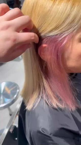 ショート カラー Lee京橋店所属・Lee京橋 Natsumiのヘアスタイル