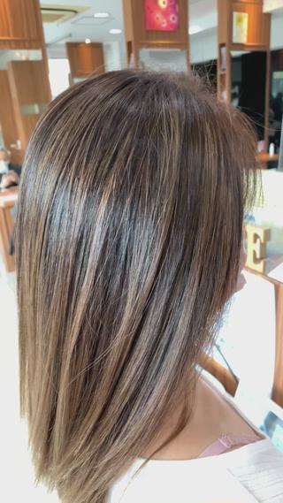 根元が気になりづらいエアタッチバレイヤージュ 