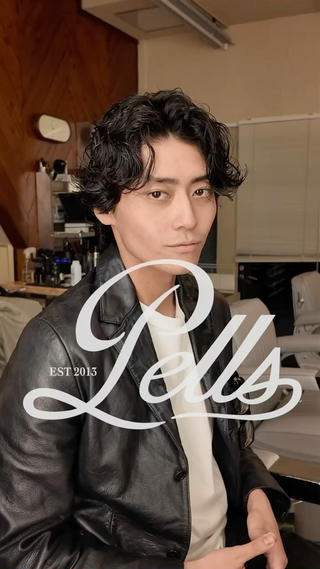 ミディアム カラー パーマ メンズ 🔗メンズサロン🔗 Kieのヘアスタイル