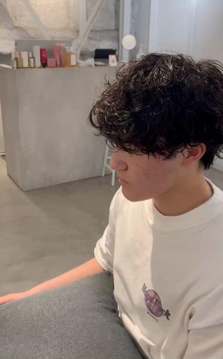 ショート パーマ メンズ 💈メンズパーマ スペシャリスト💈のヘアスタイル