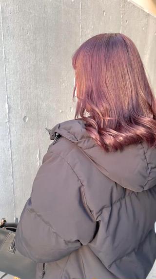 セミロング カラー ᴋᴀɴᴀ 🎀のヘアスタイル