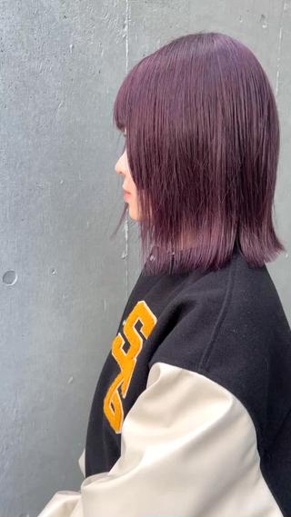 ミディアム カラー ᴋᴀɴᴀ 🎀のヘアスタイル