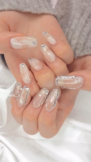 パーツフレンチ×スモークデザイン 