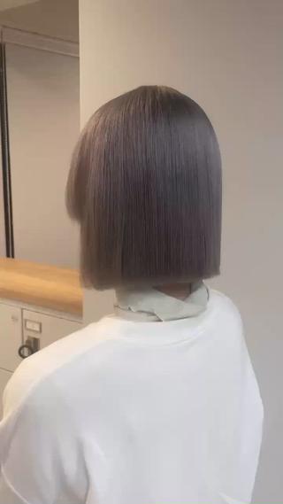 
色落ちも綺麗なブロンドになるように考えて配合してます！ 