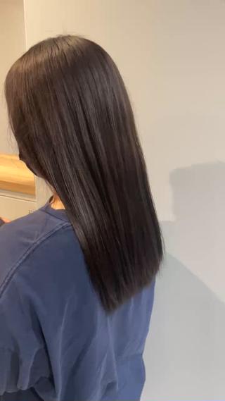 透明感あるアンバーカラー 