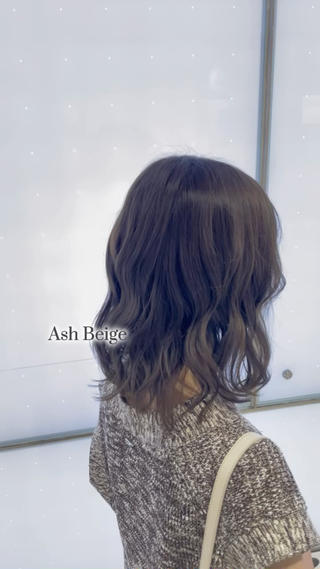 大人可愛いベージュ系カラー 