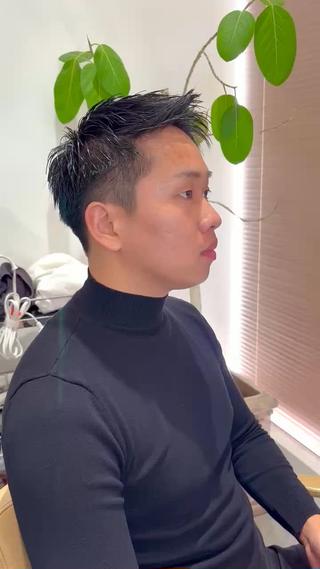 メンズ egerie prime 井向幹滉のヘアスタイル