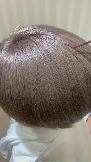 ショート カラー メンズ 髪質改善美容師 鈴木のヘアスタイル