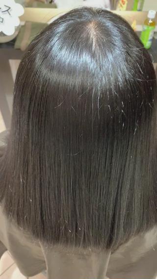 ミディアム 髪質改善美容師 鈴木のヘアスタイル