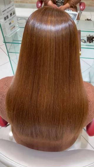 ロング 髪質改善美容師 鈴木のヘアスタイル