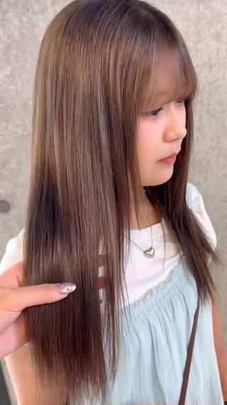 ロング ️💜akari💜 ハイトーン/レイヤーのヘアスタイル