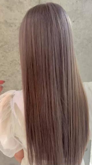 ロング ️💜akari💜 ハイトーン/レイヤーのヘアスタイル