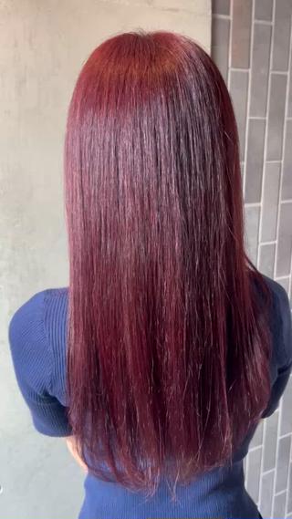 ロング ️💜akari💜 ハイトーン/レイヤーのヘアスタイル