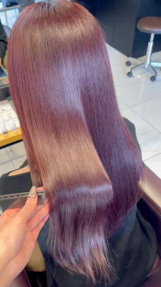 カラー ️💜akari💜 ハイトーン/レイヤーのヘアスタイル