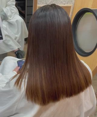 ずっと触っていたくなる質感美髪矯正 