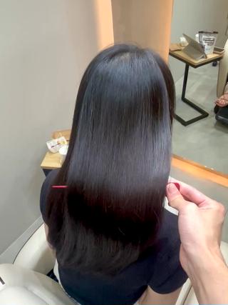 縮毛矯正後のメンテナンストリートメント 