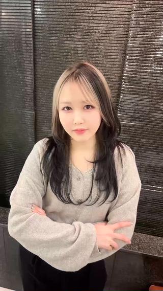 ロング 野田阪神/レイヤー ハイライト/yuuのヘアスタイル