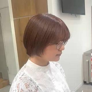 カラーのダメージをトリートメントで補ううる艶カラー 