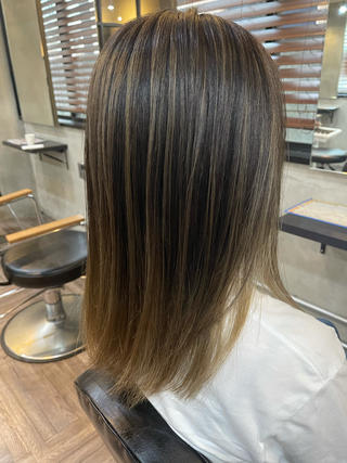 バレイヤージュ！
動画だとこんな感じです！ 