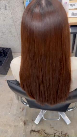 ロング WERULE pivot cross店所属・髪質改善/岡﨑 亮のヘアスタイル