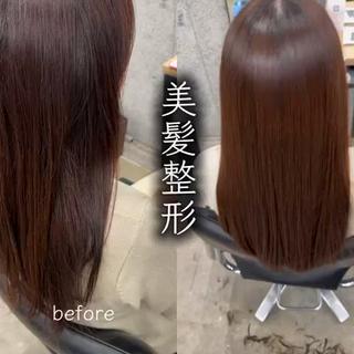 ロング WERULE pivot cross店所属・髪質改善/岡崎 亮のヘアスタイル