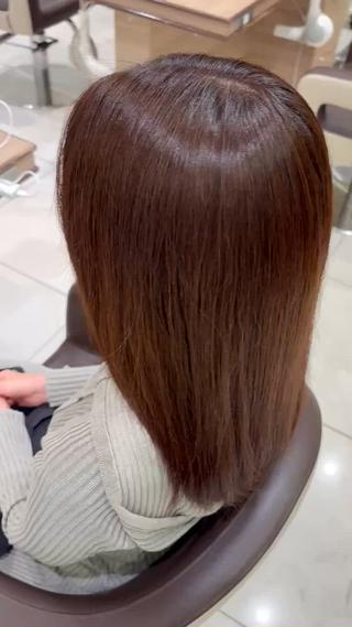 ロング カラー ☁🫧縮毛矯正 /春奈🪽🫧のヘアスタイル