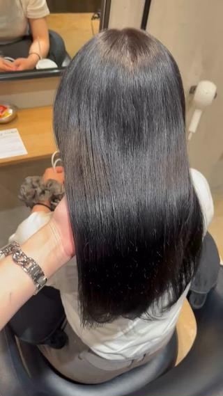 髪質改正とカラー同時に施術可能です！
お時間は普段のカラーと変わりません♪
いつものメニュー料金+1650円です！
 
