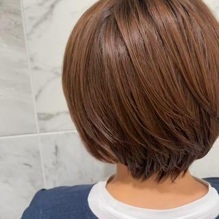 女性らしさの残るショートヘア