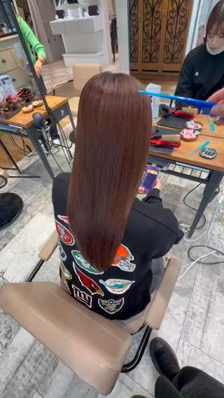 ミディアム 縮毛/透明感カラー /髙橋寛太のヘアスタイル