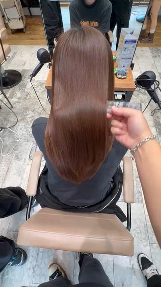 セミロング 縮毛/透明感カラー /髙橋寛太のヘアスタイル