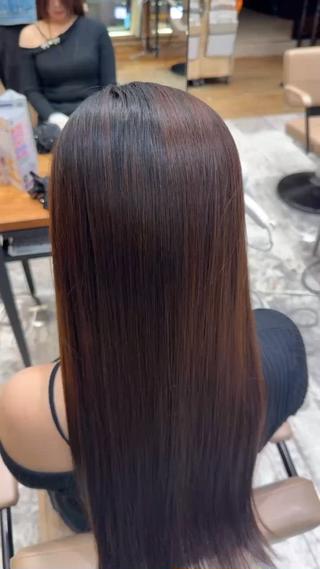 セミロング 縮毛/透明感カラー /髙橋寛太のヘアスタイル