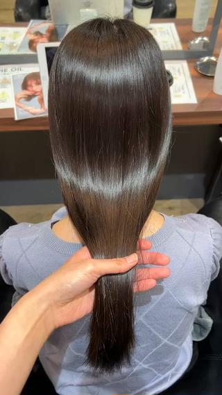 美髪ストレート+髪質改善トリートメント 