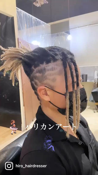 ロング メンズ シェアサロン〜糸ito〜所属・Hiro ヒロのヘアスタイル