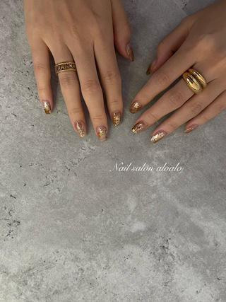 ネイル nail salon  aloalo所属・Nailist Ayaのネイルデザイン