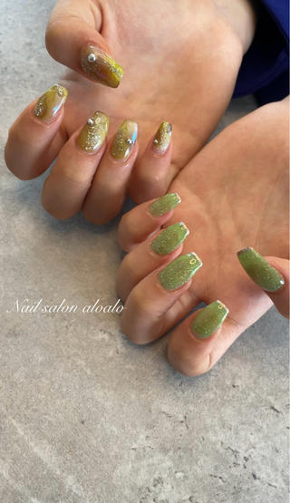 ネイル nail salon  aloalo所属・Nailist Ayaのネイルデザイン