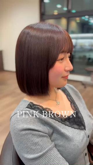 バージン毛からピンクブラウンへ️ 