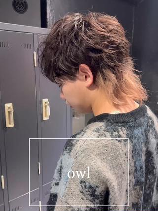 ショート ヘアアレンジ メンズ メンズ専門 美容師✨ アメ村 堀江颯瑛のヘアスタイル