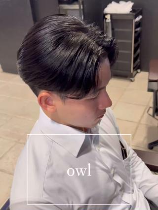 ショート パーマ ヘアアレンジ メンズ メンズ専門 美容師✨ アメ村 堀江颯瑛のヘアスタイル