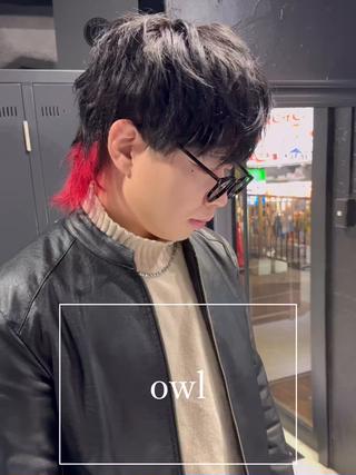 ショート カラー ヘアアレンジ メンズ メンズ専門 美容師✨ アメ村 堀江颯瑛のヘアスタイル