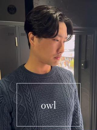 ショート パーマ ヘアアレンジ メンズ メンズ専門 美容師✨ アメ村 堀江颯瑛のヘアスタイル