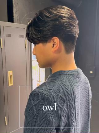 ショート パーマ ヘアアレンジ メンズ メンズ専門 美容師✨ アメ村 堀江颯瑛のヘアスタイル