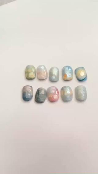 初夏の月夜ネイル 