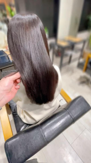 セミロング 岡崎勇人/レイヤー/ 韓国/ケラチンTRのヘアスタイル