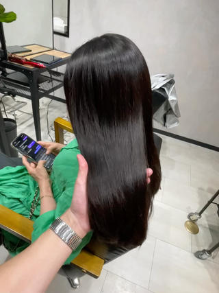 下北沢/下北沢駅/イルミナカラー/メテオカラー/髪質改善カラー/艶髪/美髪/トリートメント/韓国ヘア/顔周りカット/レイヤー/酸熱トリートメント/20代/30代/40代 