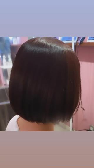 ショート カラー ekolu所属・髪質改善･縮毛矯正 特化･ユウシンのヘアスタイル