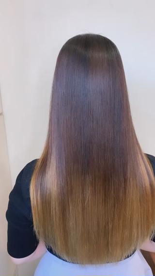 ロング ekolu所属・髪質改善･縮毛矯正 特化･ユウシンのヘアスタイル